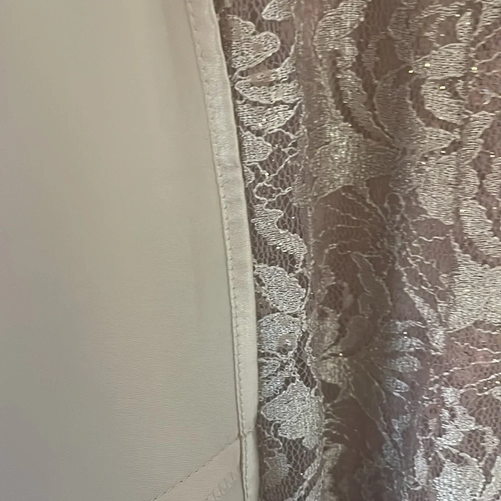 NWOT Tahari Embellished Lace Dress Size 16 - Picture 12 of 14